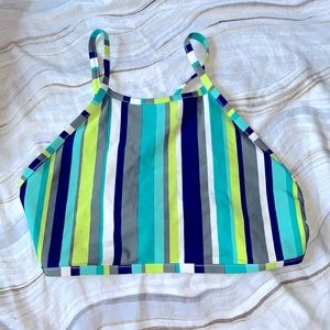 AERIE high neck bikini top